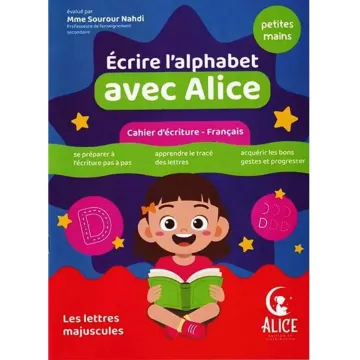 Écrire l'alphabet avec Alice