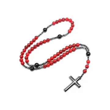 مسبحة قلادة الصليب