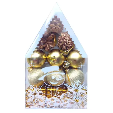 Boule de Noël dorées