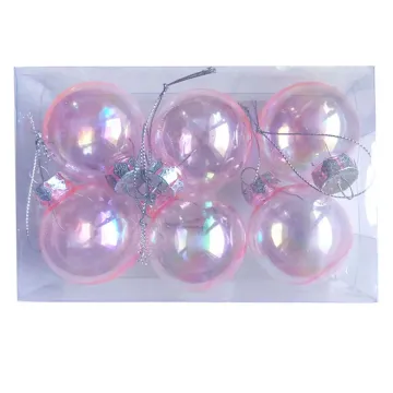 Boule de Noel Rose