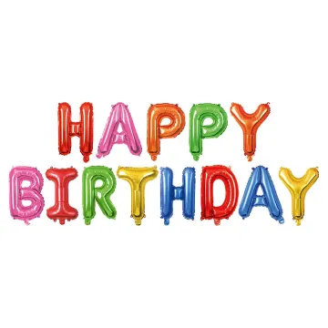 Happy Birthday Foil Balloon