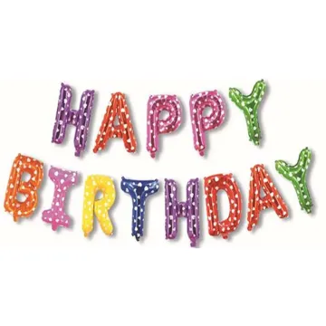 Happy Birthday Foil Balloon