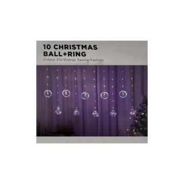 10 Christmas Ball + Ring