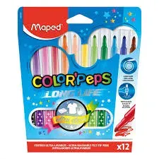MARKER OF 10 COLOR PEPS PASTEL