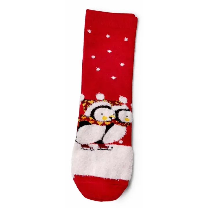 Chaussettes pingouin de Noël Enfant